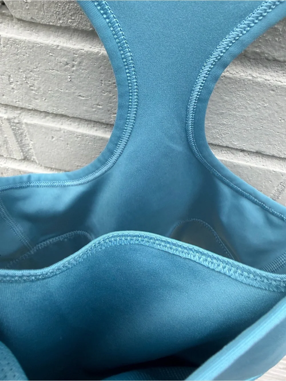 Nike Dri-Fit Women's Blue Racerback Sports Bra